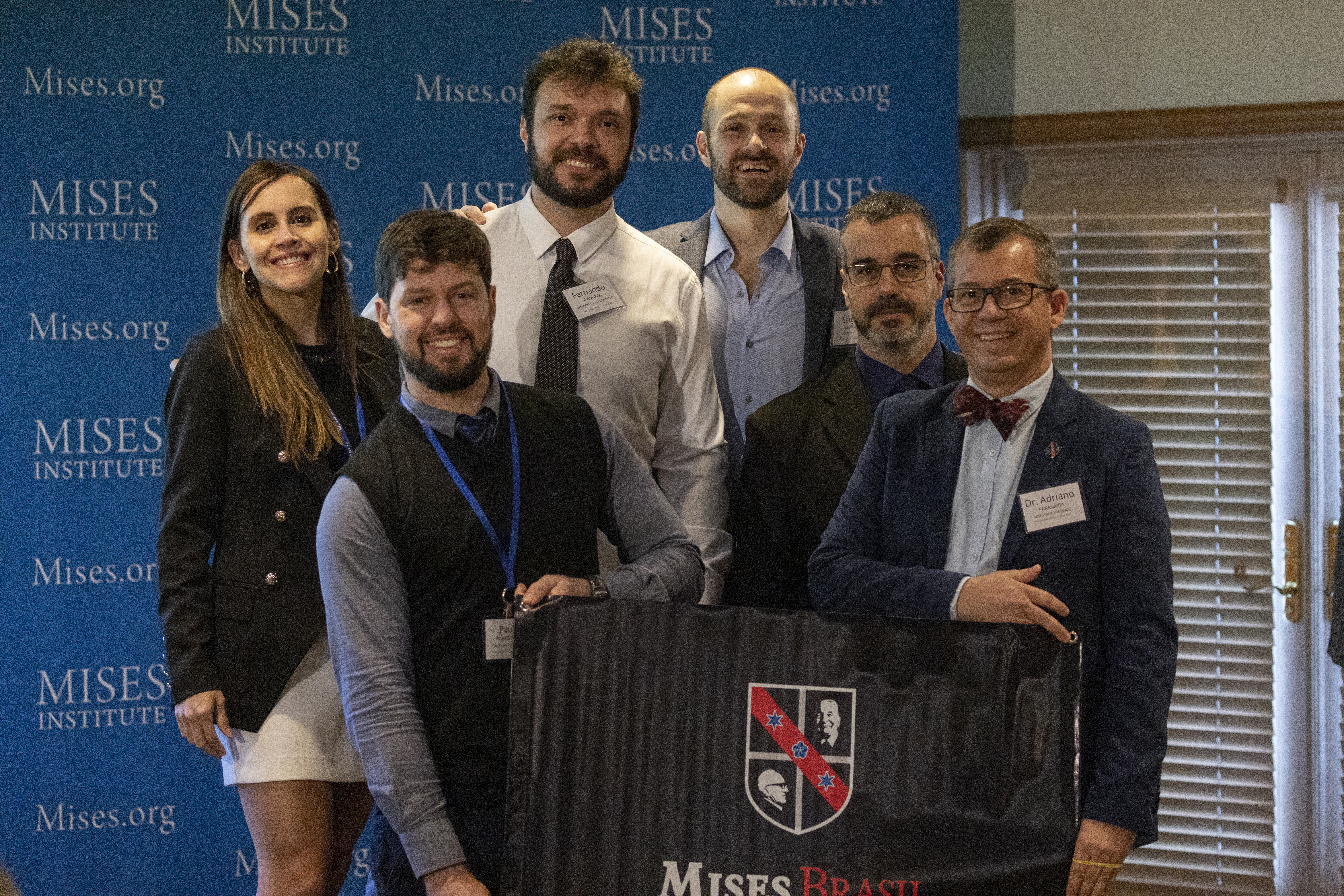 Mises Institute celebra delegação brasileira